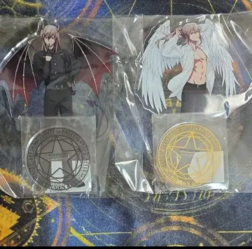 도겐안키 BIG 아크릴 스탠드 천사와 악마 모모데라 신몬 2개 세트