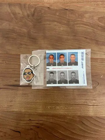 IO 증명사진 러버 키링 세트