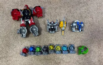 전대 히어로 로봇 완구 세트