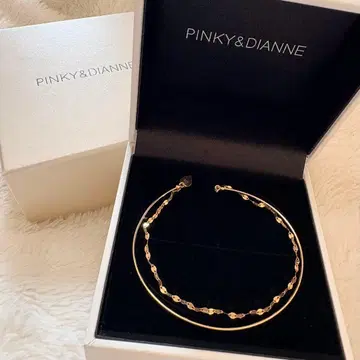 핑키&다이앤 K10 골드 팔찌