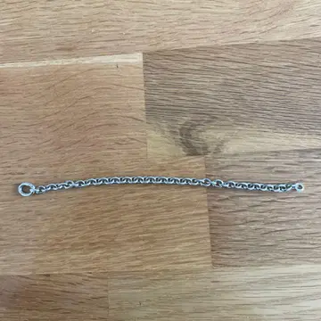 실버 체인 팔찌