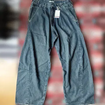 BAYFLOW 와이드 트위스트 데님