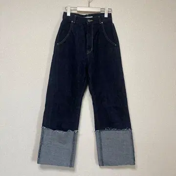 MECRE 메클 롤업 오가닉 데님 팬츠 S 사이즈