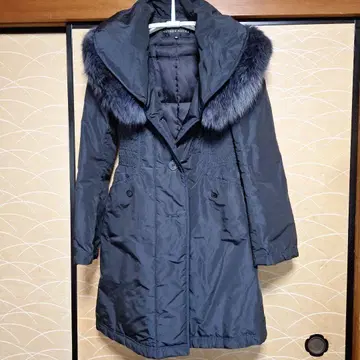 시트러스노츠 롱 다운 코트 어도어 퍼 포함 Rene