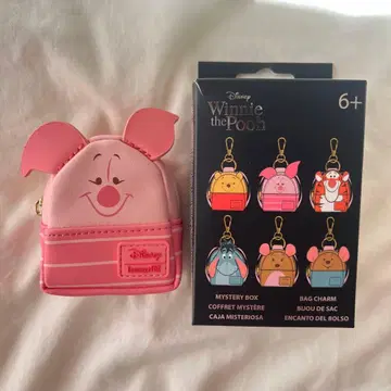 라운지 플라이 피글렛 푸 키체인 키링 디즈니