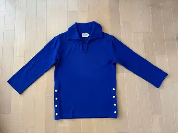 Traditional Weatherwear 네이비 긴팔 피케 셔츠 S