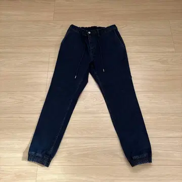 BEAUTY& YOUTH 다크 블루 데님 조거 팬츠 XL 사이즈