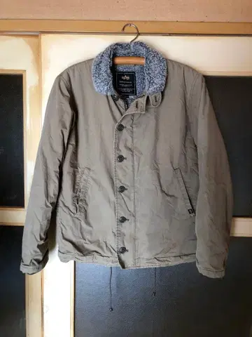 ALPHA INDUSTRIES N-1 데크 밀리터리 자켓 M