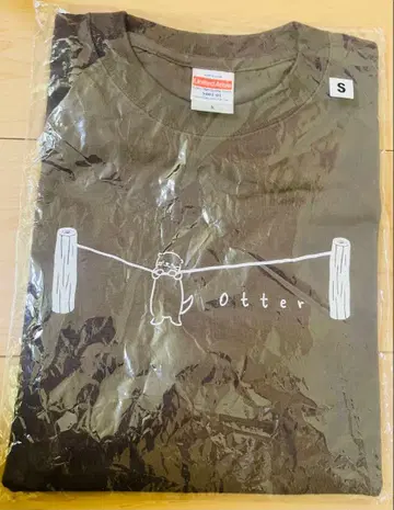 새상품! 핫케이지마 시 파라다이스에서 구매! 너구리 T셔츠 S사이즈