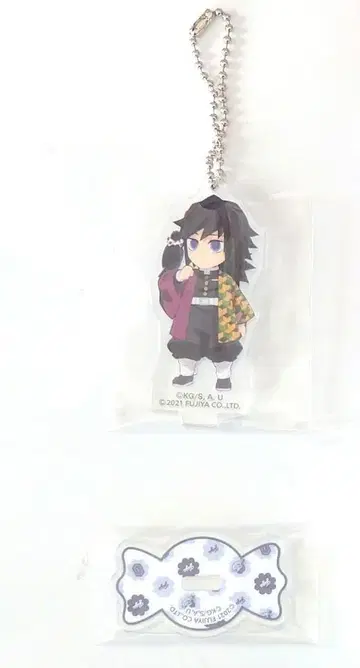 밀키 x 귀멸의 칼날 토미오카 기유 아크릴 스탠드 마스코트