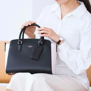 & chouette 라운드 플레인 토트백 ( 2way 숄더백 )