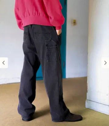 B:MING by BEAMS 페인터 팬츠 데님