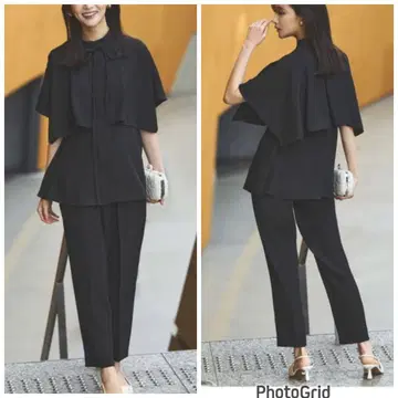 루일 에 부티크 워셔블 스트레치 포멀 드레스 블랙 M