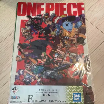ONE PIECE 원피스 제일복권 비주얼 시트 컬렉션
