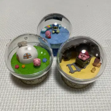 별의 커비 테라리움 3종