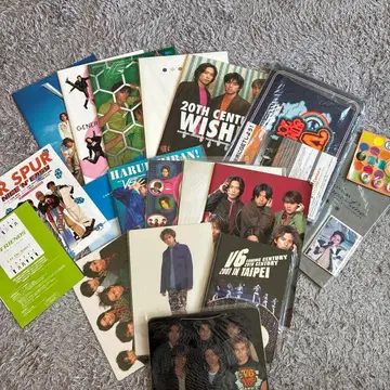 V6 굿즈 묶음 판매