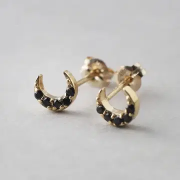 시에나 로제 블랙 다이아 귀걸이&목걸이