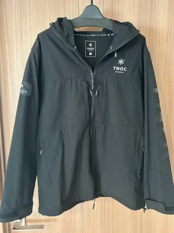 TNOC 액티브 쉘 후드티 NIGHT BLACK 사이즈:L