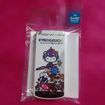 에반게리온 & 산리오 콜라보 슬라이드식 잡화 케이스 초호기