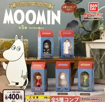 무민 미니어처 패키지 컬렉션 전 5종 컴플리트