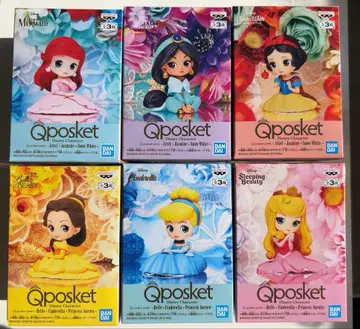 Q-posket 푸치 디즈니 프린세스 6종 세트