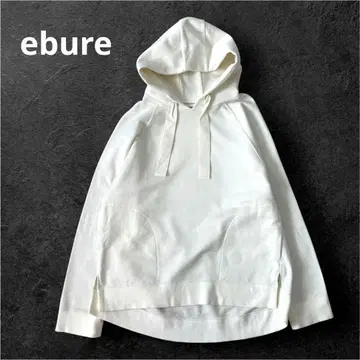 ebure 고급 맨투맨 후디 화이트