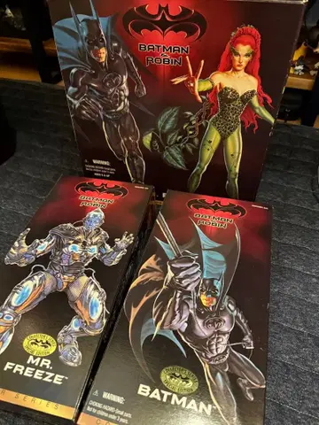 배트맨 & 로빈 배트맨, Mr. 프리즈, 포이즌 아이비 SET
