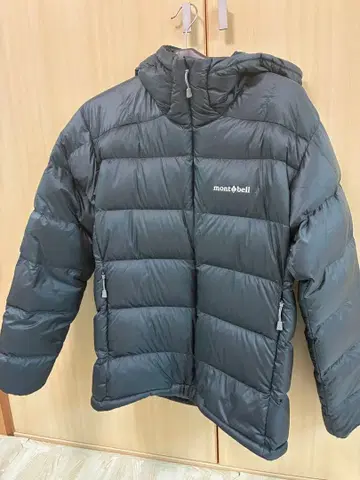 몽벨 라이트 알파인 다운 파카 다크 그레이 M