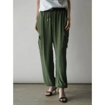 새상품 야마다야 라디에이트 바이컬러 디자인 카고 팬츠