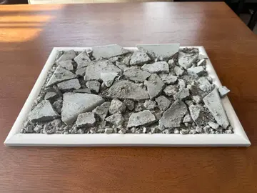 폐허 흔적풍 디오라마 베이스