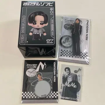 SnowMan ON 메구로 렌 아크릴 스탠드 소프트 비닐 스티커