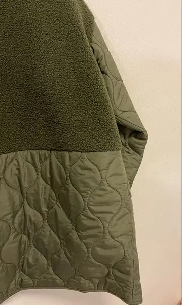 카키 3L 4L 5L 퀼팅 자켓 빅 사이즈