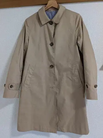 무인 베이지 트렌치코트 L 사이즈