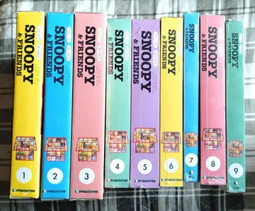 데아고스티니 스누피&프렌즈 만들기 컬렉션 No.1~9호 세트