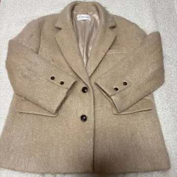 FRAY ID 테일러드 오버 자켓 코트