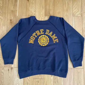 70s 80s 빈티지 챔피온 맨투맨 노트르담 대학