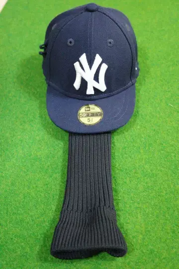 뉴에라 캡 타입 골프헤드커버 네이비