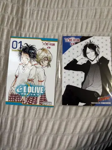 아마노 아키라 전시회 구매 혜택 eLDIVE 리본