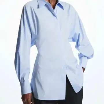 COS 셔츠 허리 마크