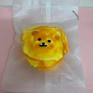 해외 스퀴즈 리얼 곰 빵 반짝이 봉투