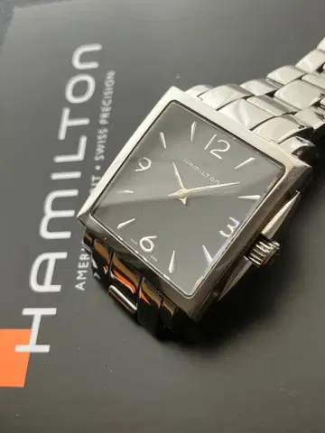 해밀턴 손목시계 재즈 마스터 스퀘어 여성용