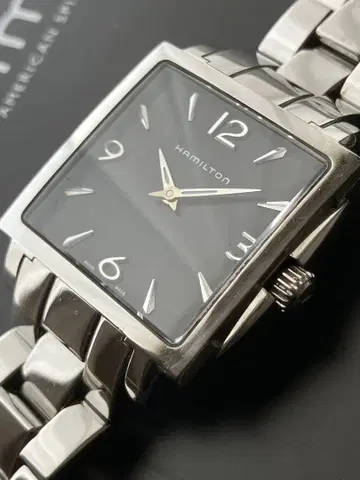 해밀턴 손목시계 재즈 마스터 스퀘어 여성용