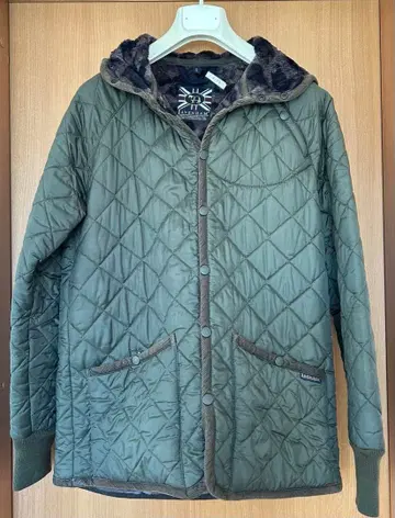 [ 새상품급 ] LAVENHAM 카키 퀼팅 자켓 38