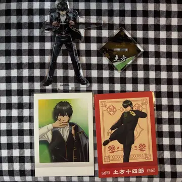 은혼 히지카타 토시로 아크릴 스탠드 + 파샤 이것 2장