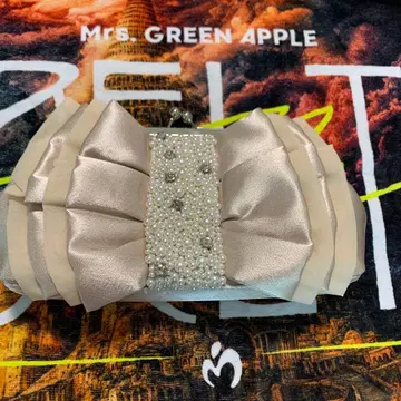 JUSGLITTY 베이지 파티 백