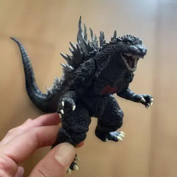 가동식 고질라 피규어 블랙 약 15cm