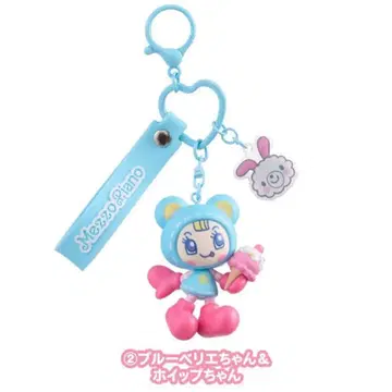 메조 피아노 시크릿 캐릭터 참 블루베리에짱 & 휘핑짱