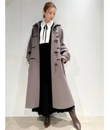 Sustainable 롱 더플 코트