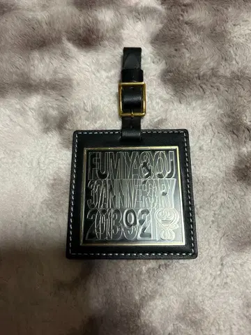 FUMIYA&YOU 30th ANNIVERSARY 가죽 택