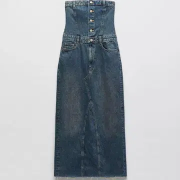 zara 데님 원피스